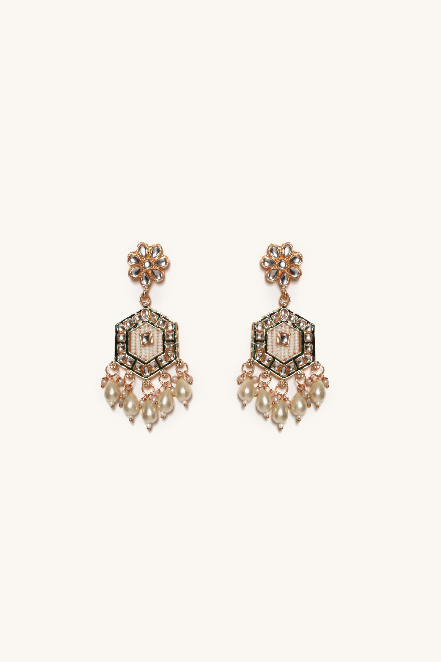 Meherbaan Pearl Necklace Set