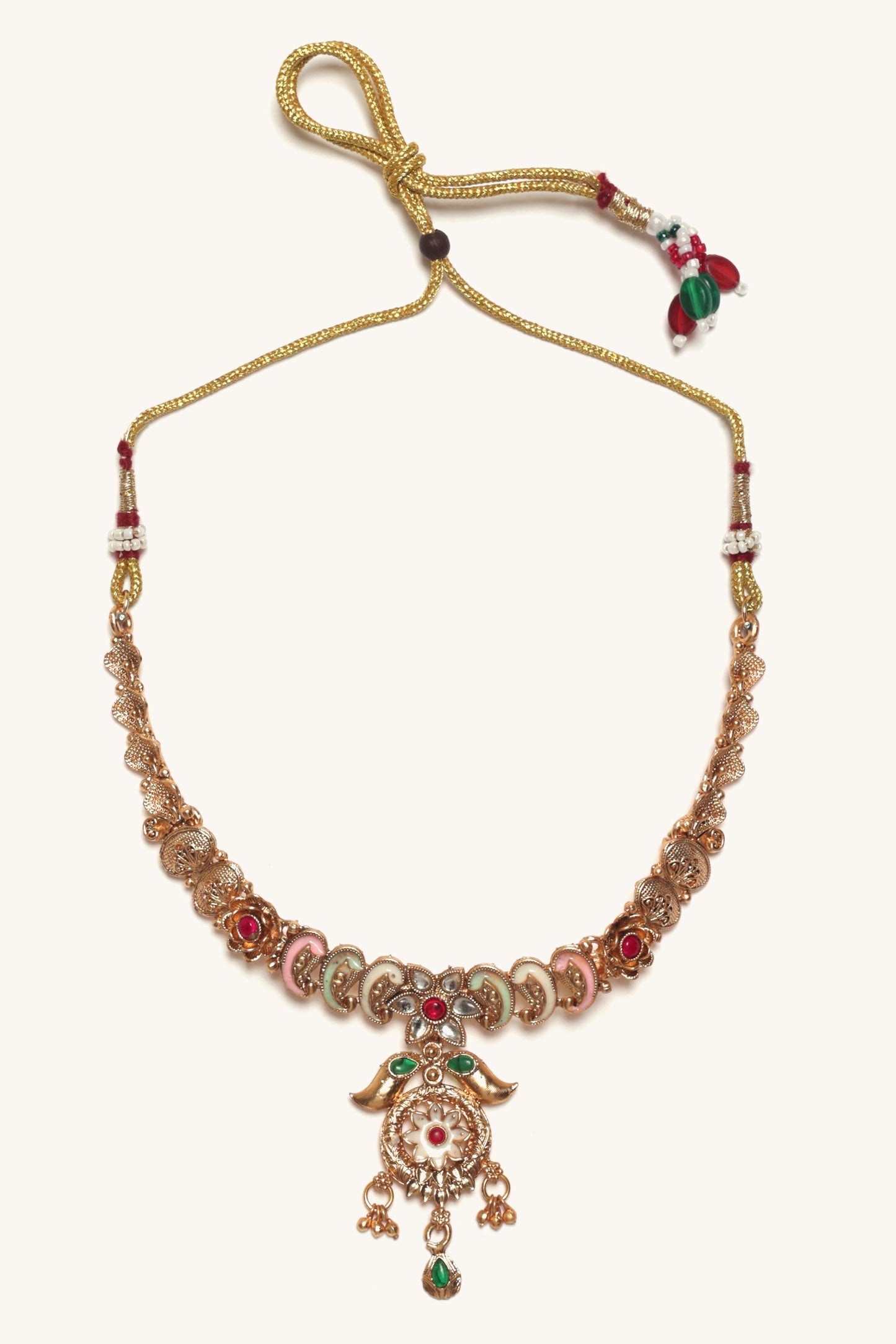 Noor-E-Nazaakat Necklace Set Multi