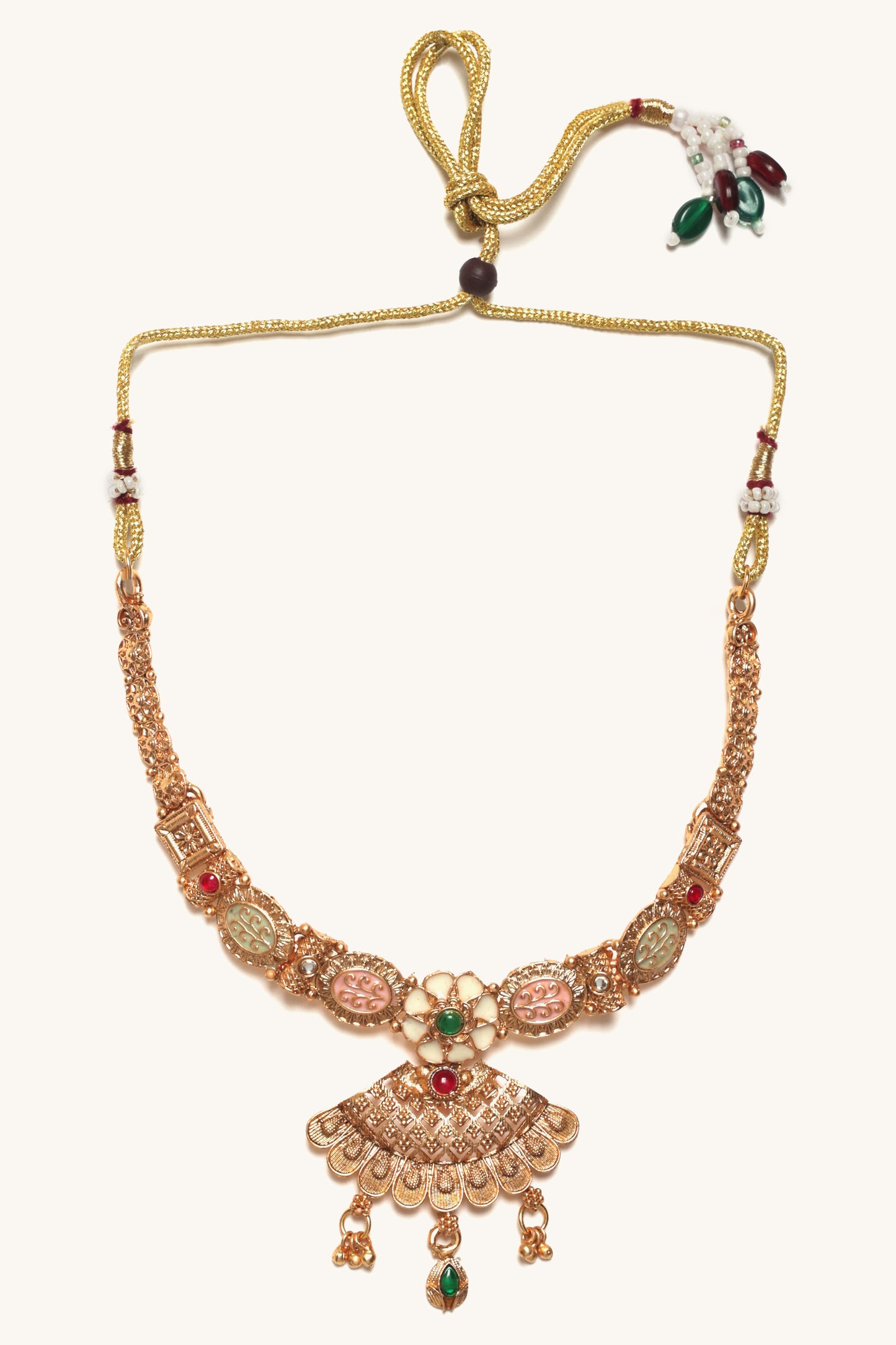 Noor-E-Nazaakat Necklace Set Floral