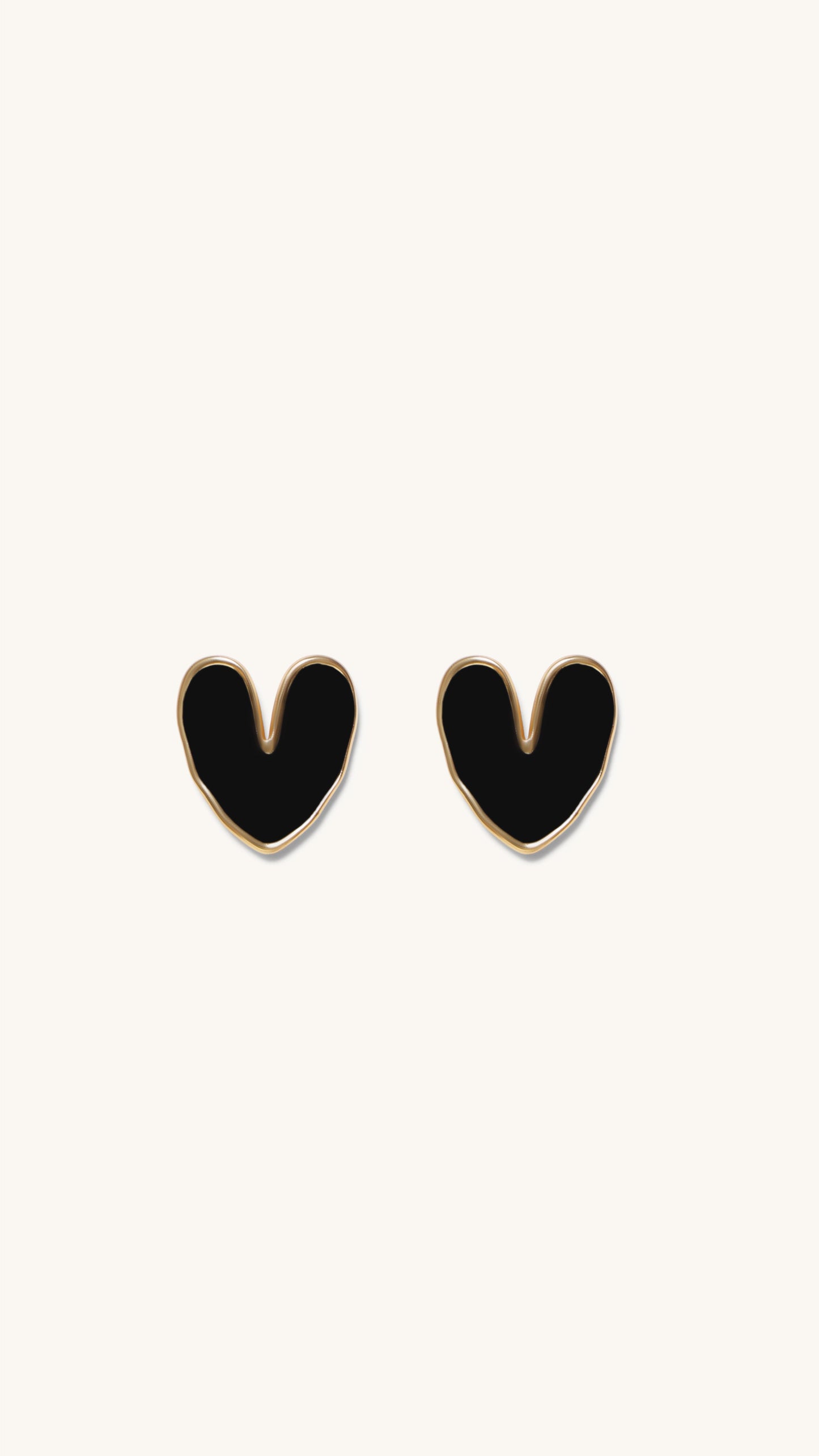 Lovecapsule Earrings Black