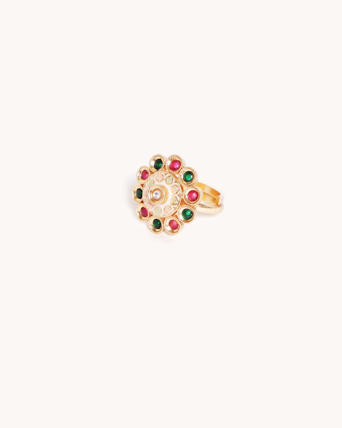 Ghoomar Gold Ring