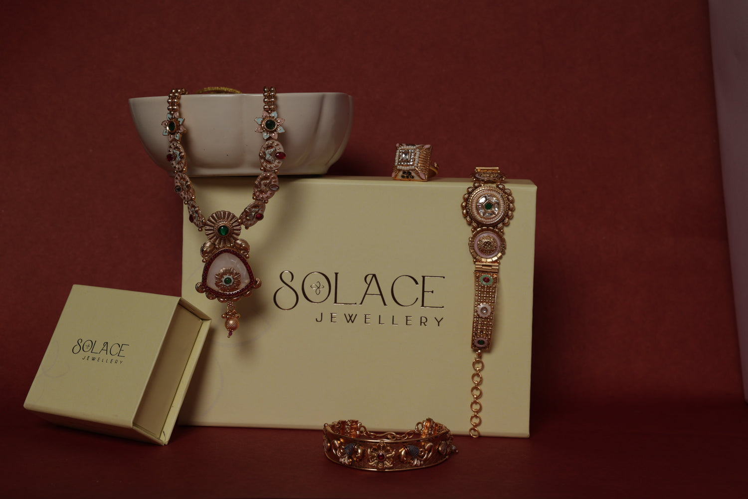 Rajwada Necklaces Set