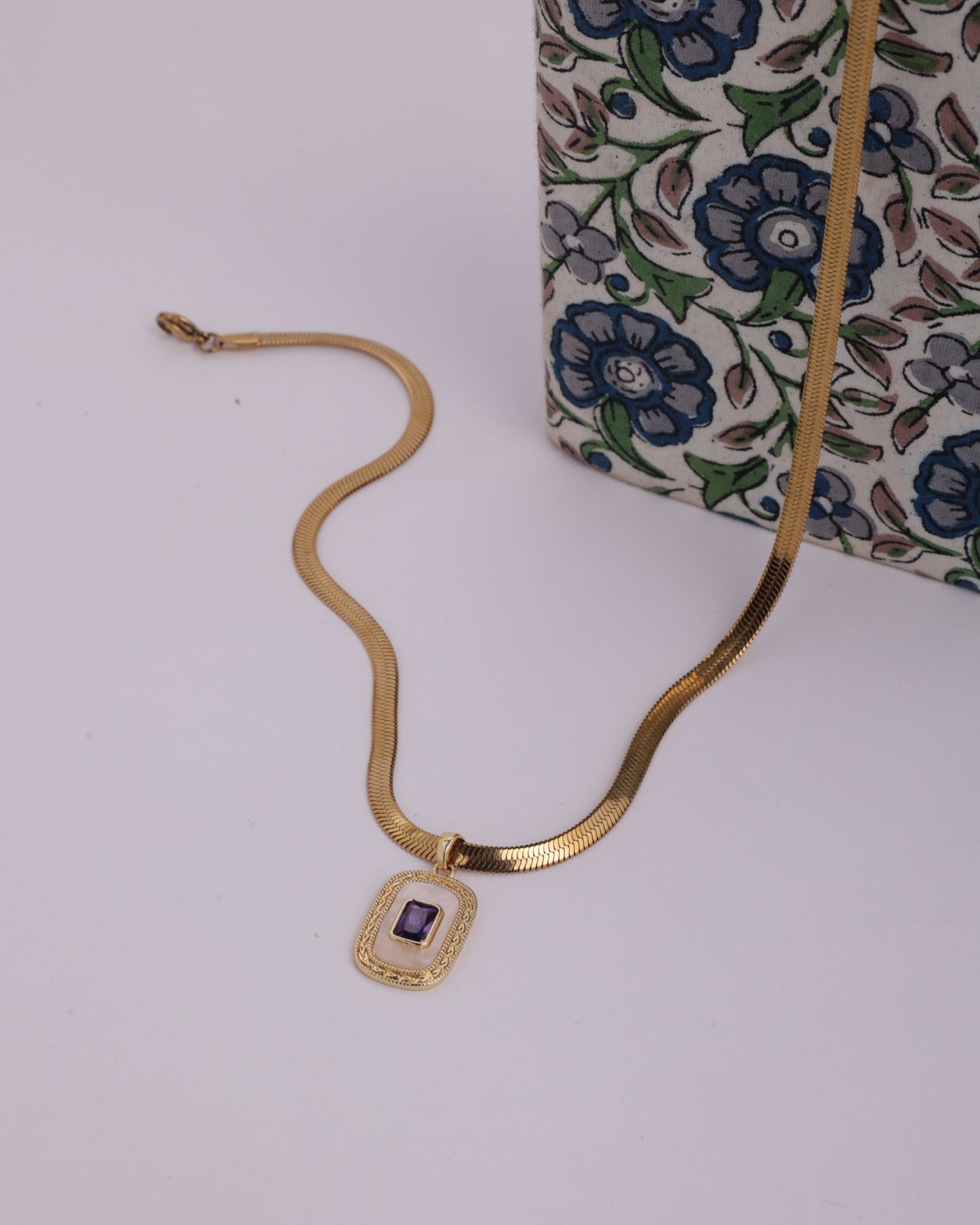 Juicy Gem Necklace in Blue