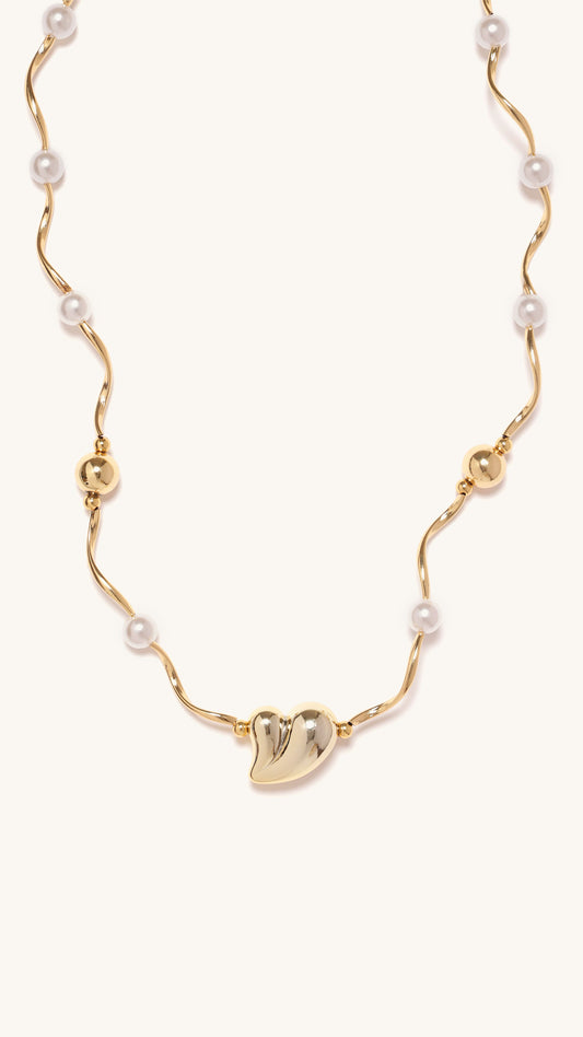 Spring Hearts Necklace
