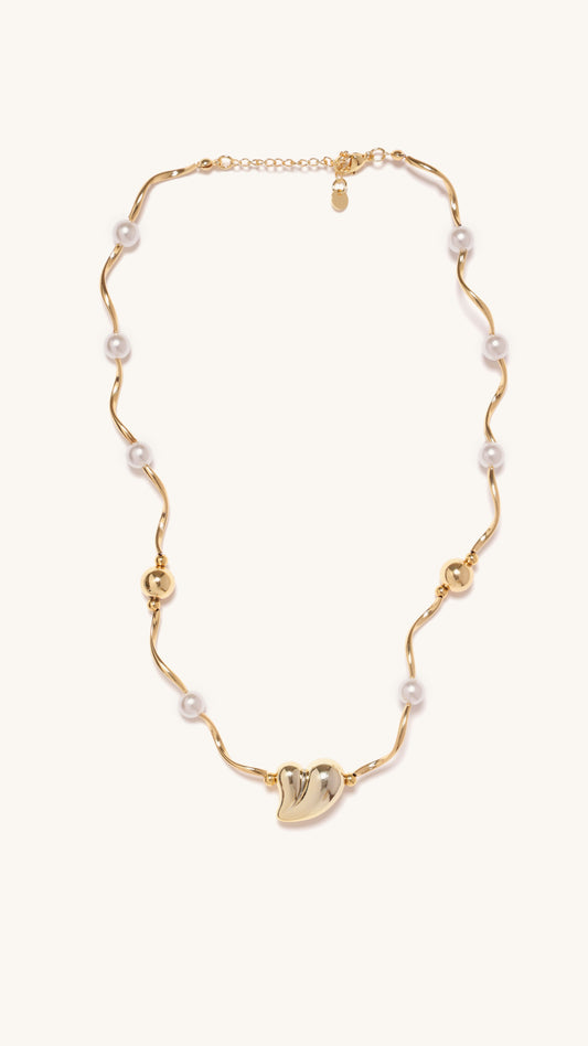 Spring Hearts Necklace