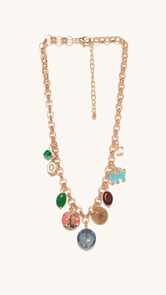 Delicate charm necklace